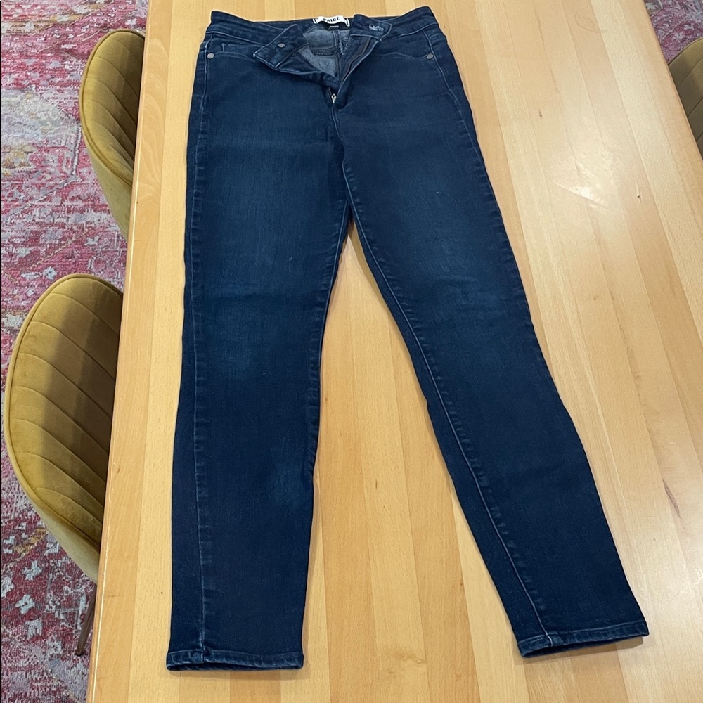 PAIGE Women's Deep Indigo Skinny Jeans Margot Ultra Skinny